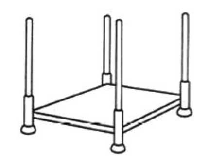 Поддон с надстройками Поддон с надстройками