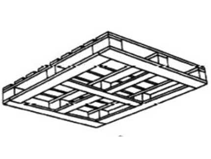 Поддон с нижним расположением настила по периметру Поддон с нижним расположением настила по периметру