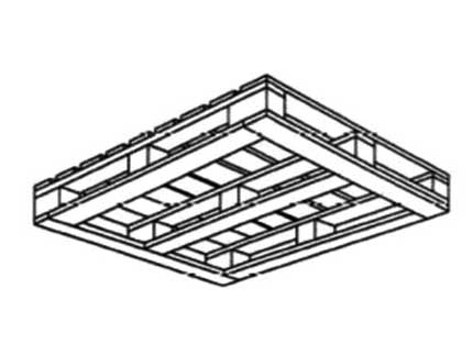 Паллет со свободным проемом
